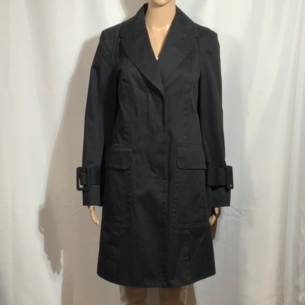 INC International Concepts Black Coat Jacket NWOT.